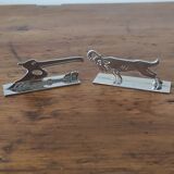 Zoomorphic knife holder set