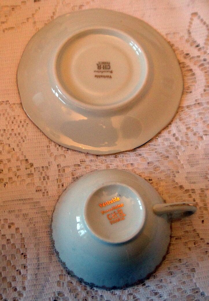 Service a cafe porcelaine fine ch r France