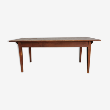 Fir farmhouse table late nineteenth