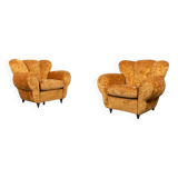 Pair of lounge chairs from Arredementi Borsani, 1940’s Italy
