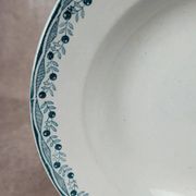 Set of 3 deep plates Orléans Sarreguemines & Digoin