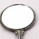 Old hand mirror duo
