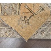 1970s Turkish Oushak Wool Runner Rug 78x319