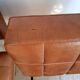 Three 1960 leatherette chairs
