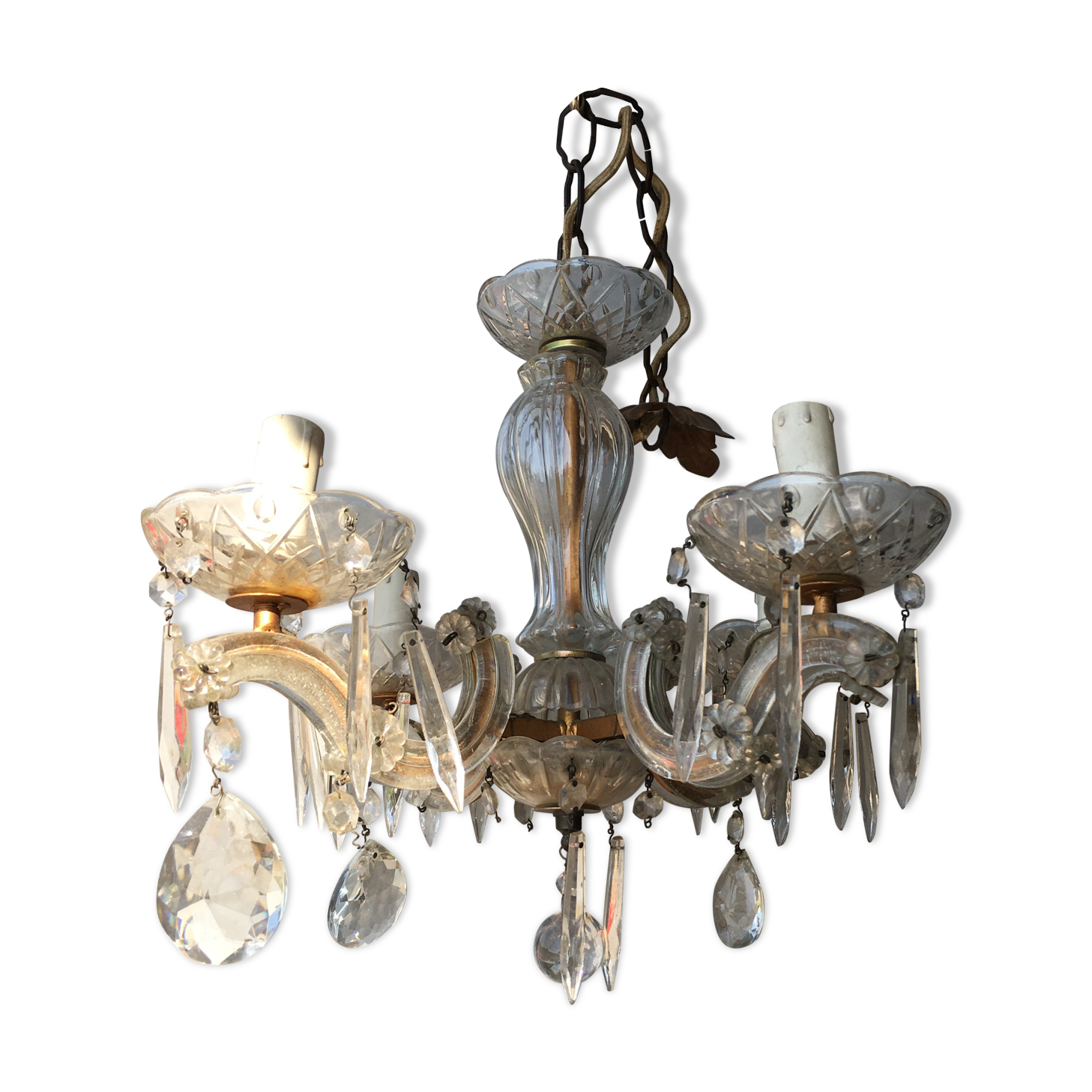 Venetian chandelier 1960 4 fires