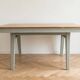 Retro wooden dining table