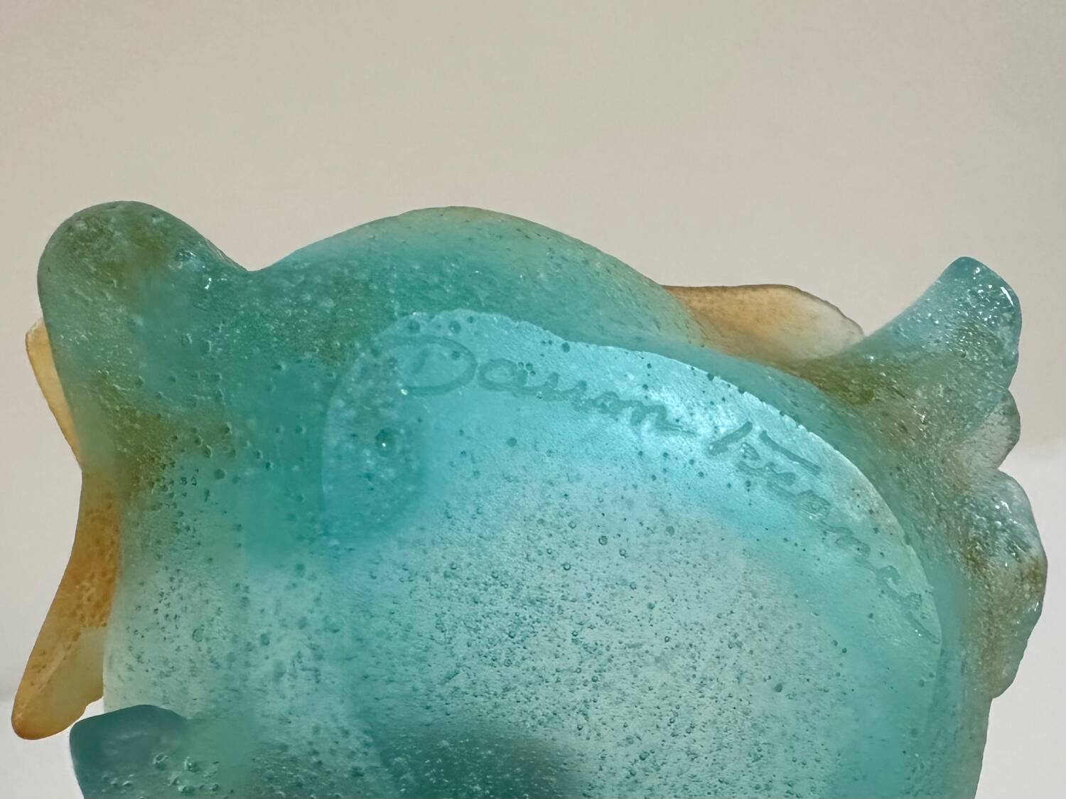 Orchid bowl Daum France