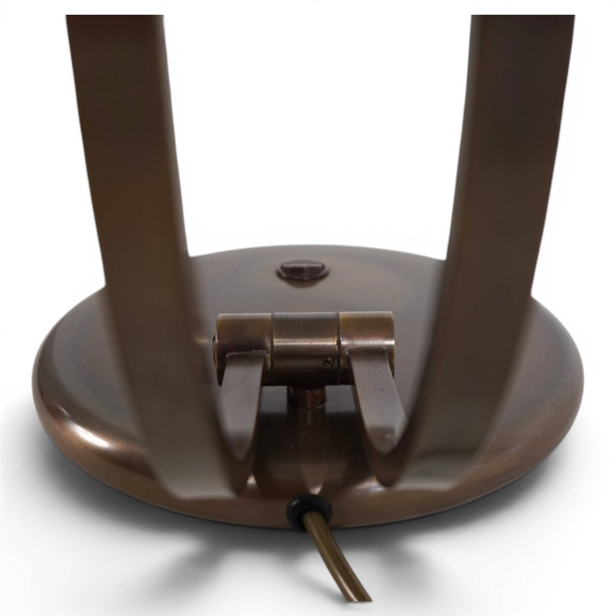 Hillebrand Bronzed Table Lamp by Egon Hillebrand, 1960