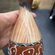 Vase W Germany Germany ceramic soliflore brown beige