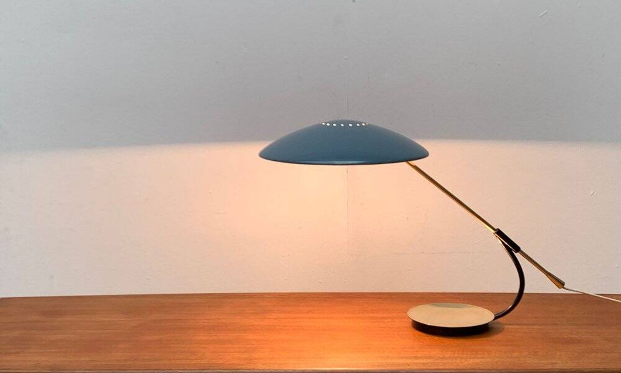 German Mid-Century table lamp 6775 by Christian Dell for Kaiser Idell, 1960s