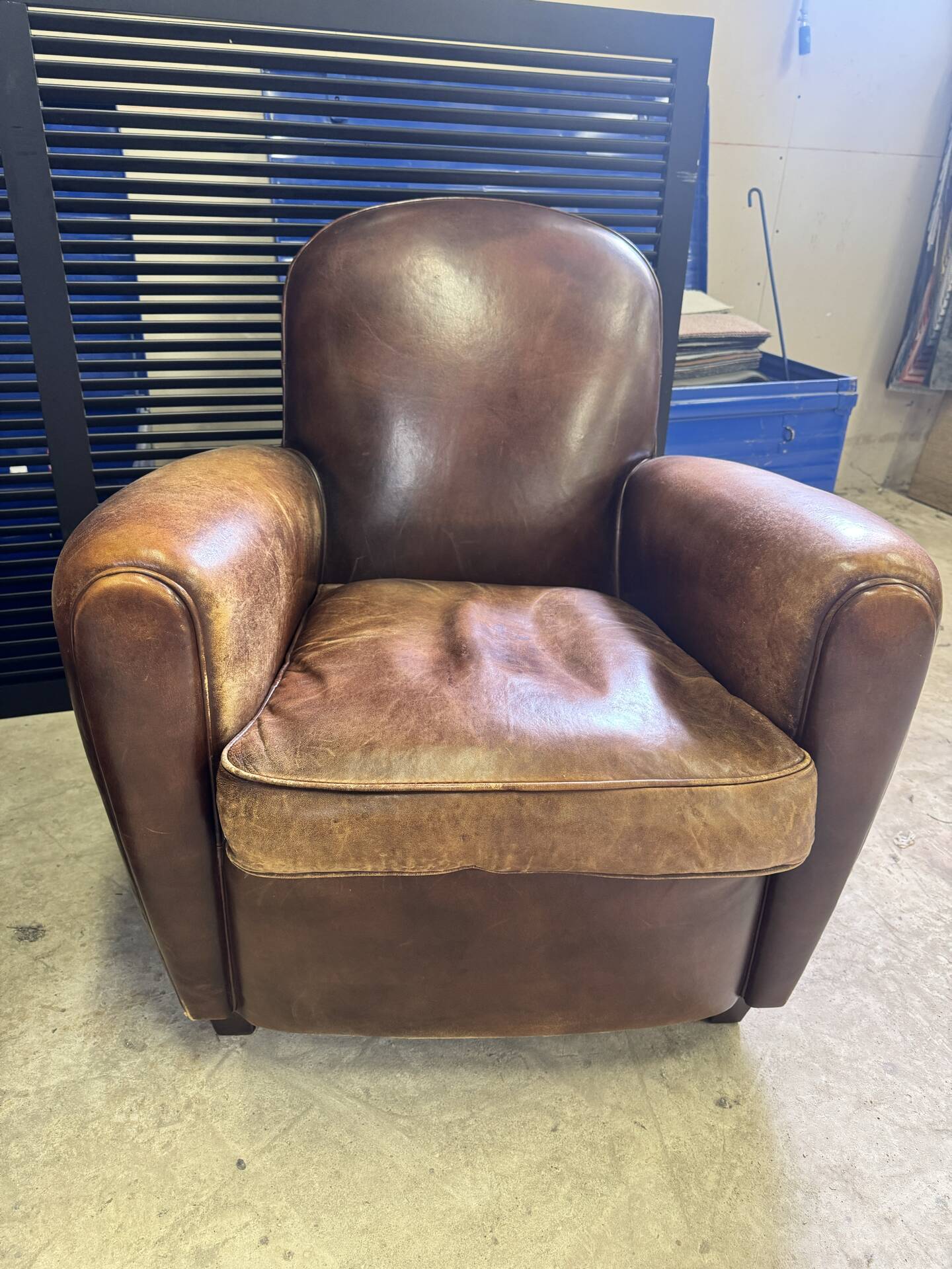 Paires de fauteuils club véritables