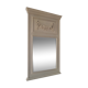 Miroir trumeau patiné gris 52x90cm