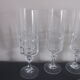 12 crystal champagne flutes