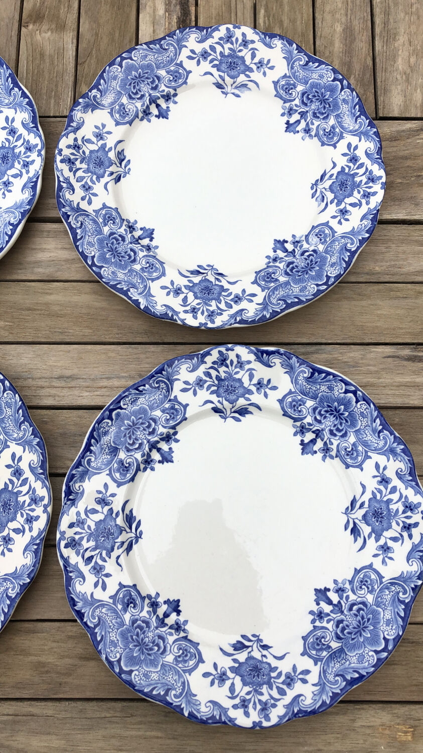 Set of 6 plates Dordrecht BFK Boch