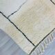 Black and white Moroccan rug, 150/250cm