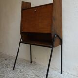 Modernist wooden writing desk of the 50