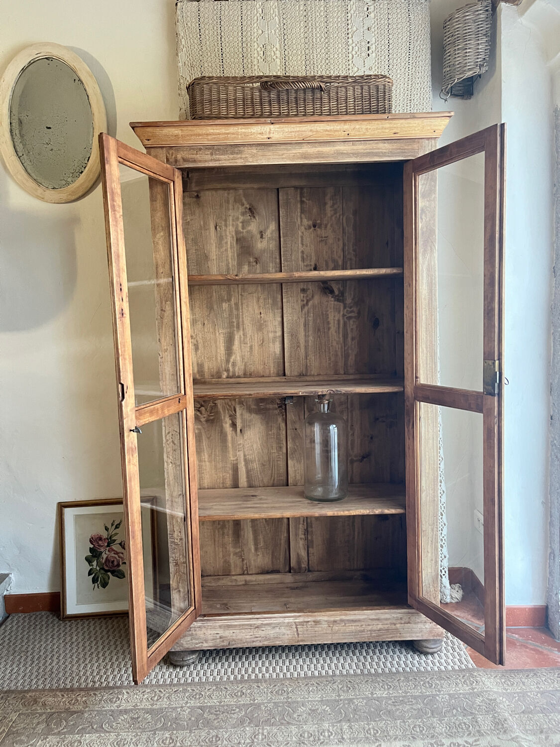 Old display cabinet