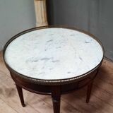 Louis XVI style coffee table "bouillotte"