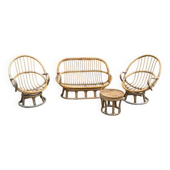 Rattan garden furniture