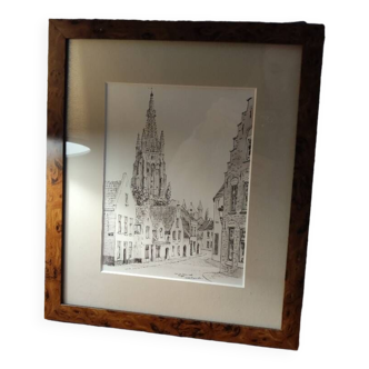 Bruges print