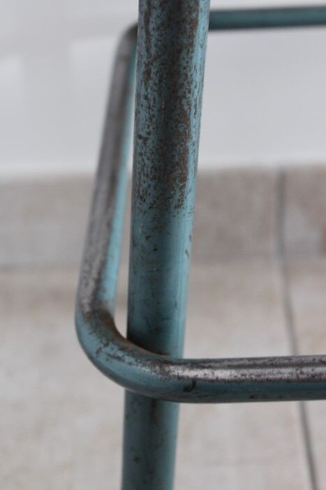 Pair of high industrial stools