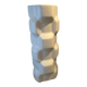 "GEAR" Vase Driade – Design Philippe Nigro – 42 cm – Brand New Condition