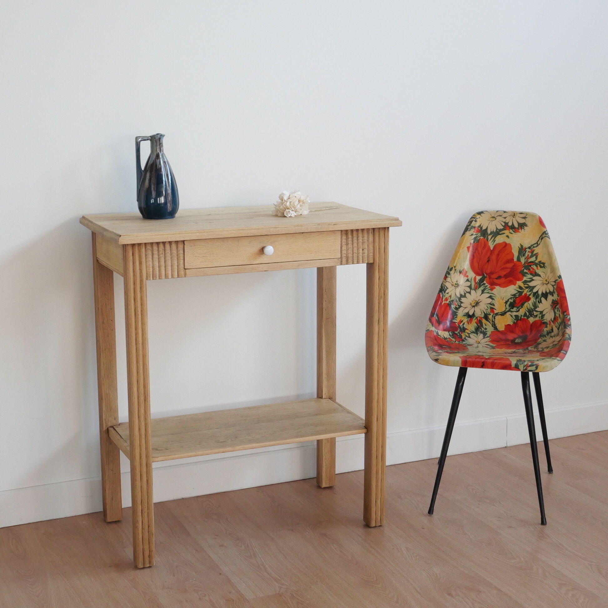 Old oak console