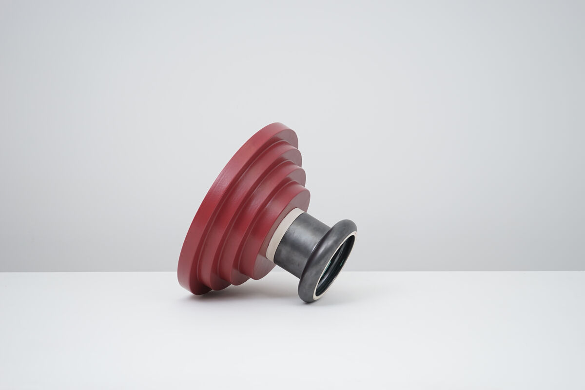 Ettore Sottsass model 540 fruit cup for Bitossi, 1985