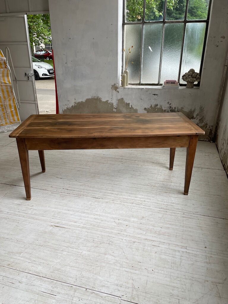 Walnut farm table 190cm