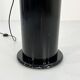 Black ciot floor lamp by ennio chiggio for lumenform, 1970