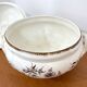 Soup tureen / Vegetable dish in earthenware - Sarreguemines - 1940s/50s