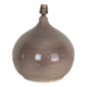 Pied de lampe en céramique