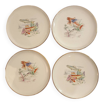 Gien La Canebière plates