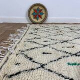 Handmade Moroccan Berber rug 245 X 148 CM