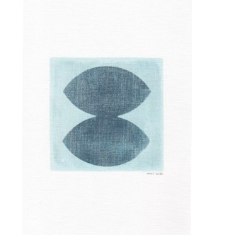 illustration abstraite -  M187 - peinture signée Eawy