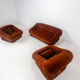 Piumino seating set designed by De Pas, D’Urbino & Lomazzi for Dall’Oca
