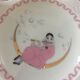 Jewelry box/candy maker in porcelain Pierrot La Lune