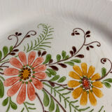 5 vintage flower plate 20,5cm