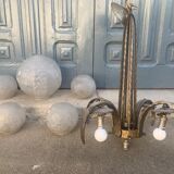 Muller brothers art deco chandelier in Luneville