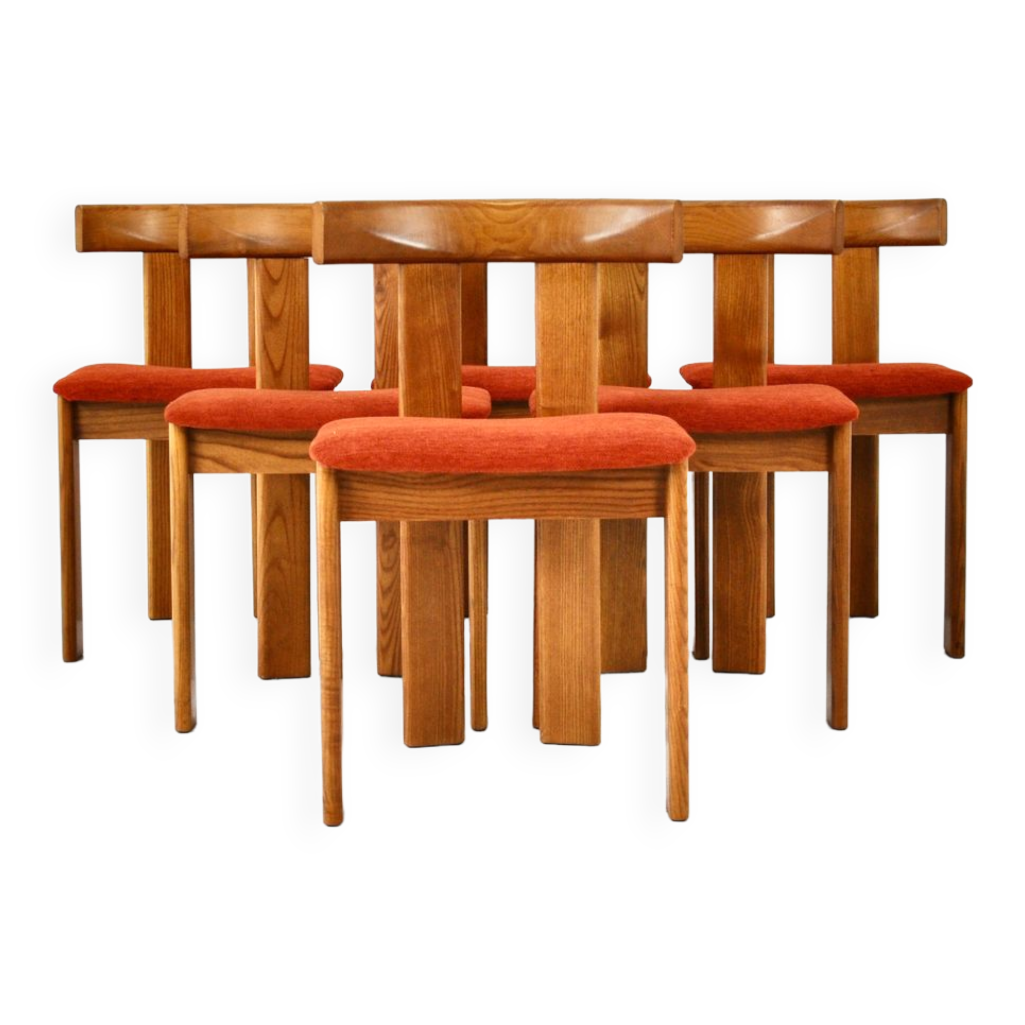 Dining chairs by Luigi Vaghi for Former, set of 6, 1960s