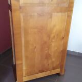 Cherry wood display cabinet with 6 adjustable glass shelves – Drimmer brand