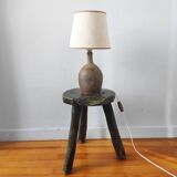 Vintage sandstone lamp