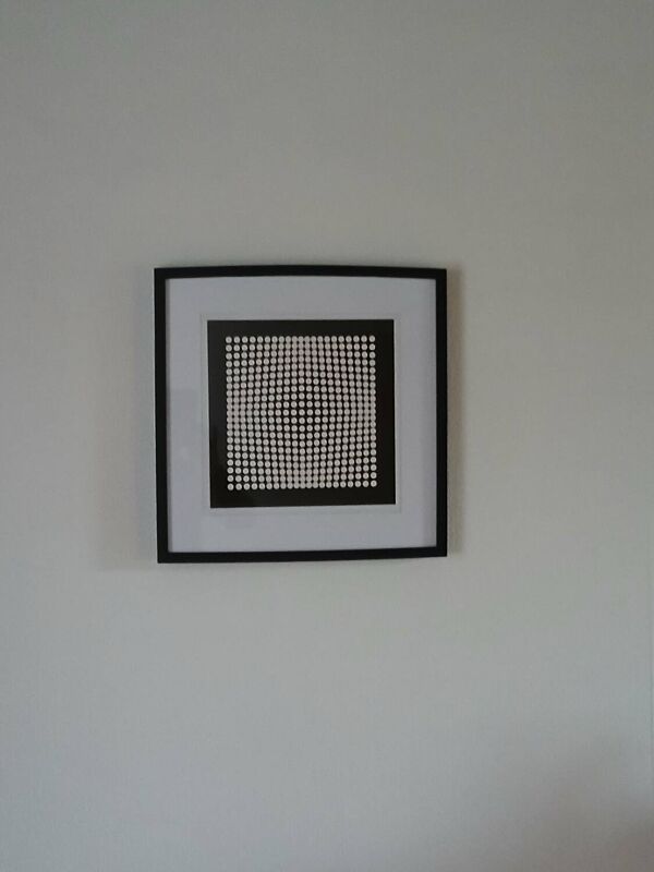 Sérigraphie cinétique ''Profonde'' d'après Victor Vasarely
