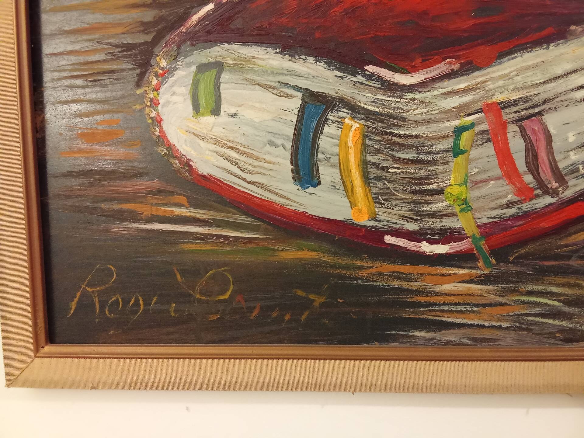 Oil on wood