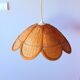 Rattan flower suspension 1960