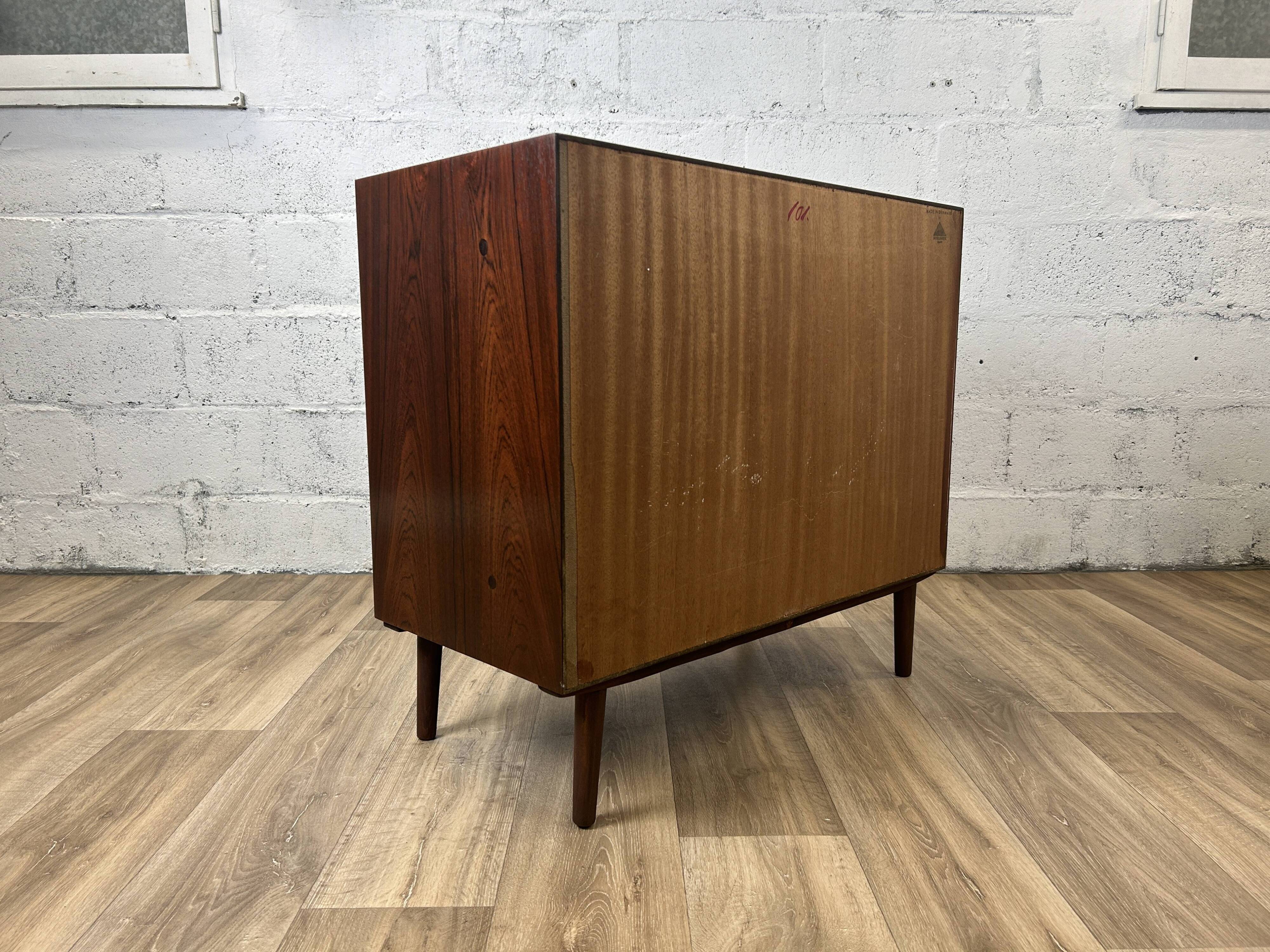 Vintage Scandinavian rosewood sideboard by Horsens Møbelfabrik, 1960s