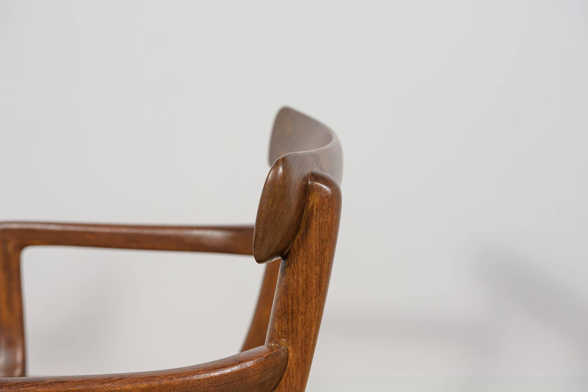 Danish Dining Chairs by Ole Wanscher for Poul Jeppesens Furniture Factory.