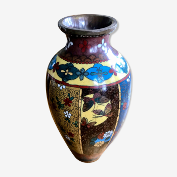 Vase cloisonné de Chine