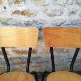 Vintage school chairs