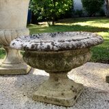 Ensemble de 12 vases Médicis vintage en pierre reconstituée